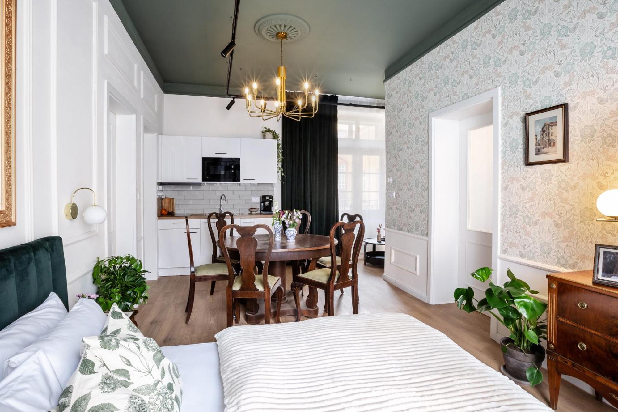 Turnkey I Antonin Dvorak Apartments Prag Rum bild